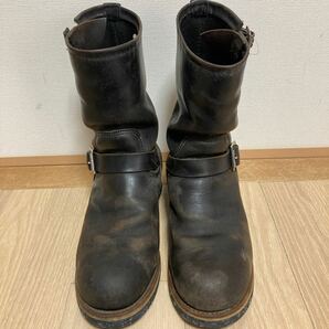 【希少】RED WING レッドウィング 2268 PT91前期 プリントタグ 茶芯 エンジニアブーツ ブラック サイズ10D 28cm米国製 ビンテージ の画像1