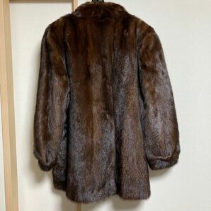 【希少】SAGA MINK サガミンク Superb Quality 毛皮コート サイズ15号の画像2