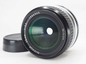 ★実用美品★ NIKON ニコン Ai NIKKOR 28mm F3.5 ★動作OK★＠3387