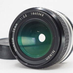 ★実用美品★ NIKON ニコン Ai NIKKOR 28mm F3.5 ★動作OK★＠3388の画像1