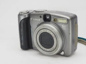 ★実用美品★ CANON キヤノン Power Shot A710 IS ★動作OK、単三電池で使用★＠3419