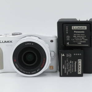 ★訳あり特価★ Panasonic LUMIX DMC-GF6 ホワイト / LUMIX G VARIO 14-42mm F3.5-5.6 ASPH.#i368の画像1