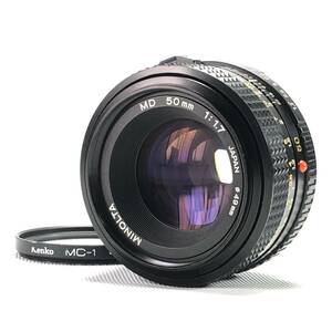 MINOLTA MD 50mm F1.7 ミノルタ MDマウント 並品 24D ヱOA4h