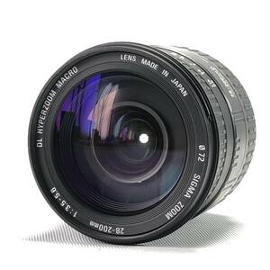 SIGMA 28-200mm F3.5-5.6 DL HYPERZOOM MACRO シグマ ニコン Fマウント 現状販売品 24D ヱOA4b