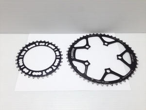 下松)ROTOR ローター 楕円 チェーンリング Q-RINGS 50/(36＆34) 110BCD OCP#3 108° 34×110 ◆★B230804R08A KH04A