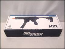 カメ)SIG SAUER ProForce MPX AEG 電動ガン 【未使用/未検品】_画像1