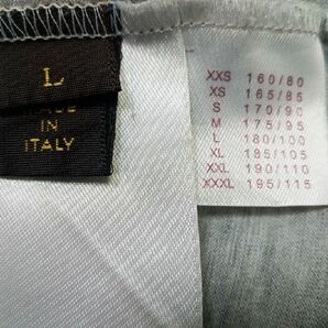 下松)LOUIS VUITTON LV ルイヴィトン 半袖Tシャツ メンズ グレー系 サイズ L【現状品】 ◆N2404015 MD07Aの画像4