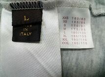 下松)LOUIS VUITTON LV ルイヴィトン 半袖Tシャツ メンズ グレー系 サイズ L【現状品】 ◆N2404015 MD07A_画像4
