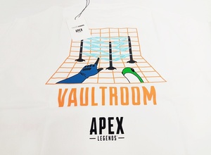 下松)【未使用】APEX LEGENDS×vaultroom エーペックス×ボルトルーム WATTSON TEE Tシャツ ホワイト 白 Lサイズ ◆N2403061 MC21A