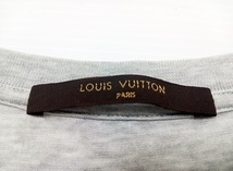 下松)LOUIS VUITTON LV ルイヴィトン 半袖Tシャツ メンズ グレー系 サイズ L【現状品】 ◆N2404015 MD07A_画像3