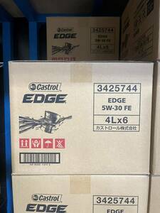 全国送料無料！！カストロール EDGE TITANIUM エッジ チタニウム 5w30 FE 4Lワンケース 6 缶入り 全合成油