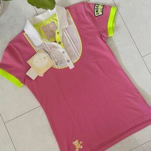 7割引!新品サマンサタバサ ワッペンポロシャツレディースS