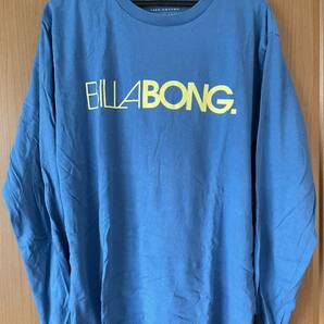 ビラボン BILLABONG ロンT 長袖 クルーネック L ブルーの画像1