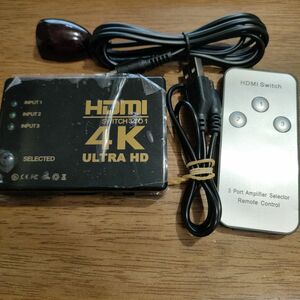 HDMI HDMI分配器 切替器 3入力1出力