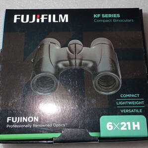 FUJINON フジノン コンパクトダハ双眼鏡 KF6×21H ブラック KF6X21H-BLKの画像2