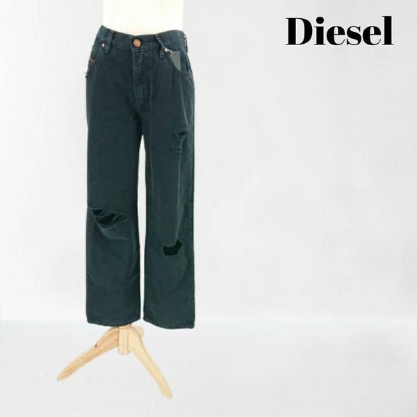 【新品W27L32】DIESEL ダメージデニム 定価27000円