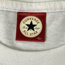 LL CONVERSE Tシャツ 七分袖 ホワイト 半袖 リユース ultramto ts2004_画像3