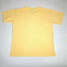 L Hunt Club Tシャツ ロゴ イエロー 丸首 半袖 リユース ultramto ts2070_画像2