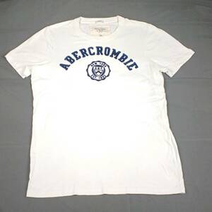 XXL Aberrombie＆Fitch アバクロンビー＆フィッチ Tシャツ オフホワイト 半袖 リユース ultralto ts3020