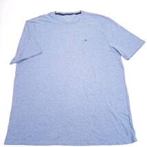 XXL TOMMY HILFIGER トミーヒルフィガー Tシャツ ブルーグレー 半袖 無地 ワンポイント リユース ultramto ts2110_画像1