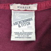 L ABERCROMBIE＆FITCH MUSCLE アバクロンビ＆フィッチ Tシャツ ボルド 半袖 リユース ultramto ts2223_画像3