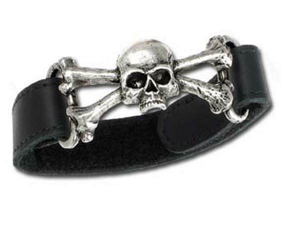 ALCHEMY GOTHIC: Skull n' Bones Leather S