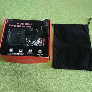 ファイバースコープ 内視鏡カメラ 5m 防水 黒 中古保管品の画像7