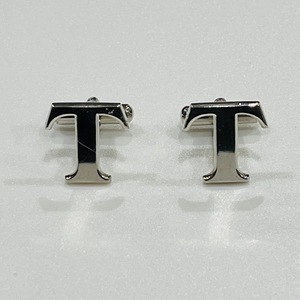 ★TIFFANY&Co.★　 ティファニー　 カフス　 T ロゴ　 トヨタ コラボ　 シルバー 　SV925　7.0ｇ