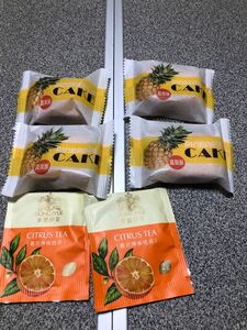 台湾土産　パイナップルケーキ4個　東爵好茶2個