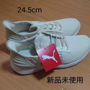 プーマ　Puma　24.5 cm 24年春夏カラー シュガード アーモンド/パティ (03) 白