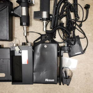 1円スタート ストロボ 積層電源部3型 カメラ周辺機器 まとめ売り ジャンク National Canon NISSIN PE-480SG 5651 SPPEDLITE 155A PW-3SBの画像5