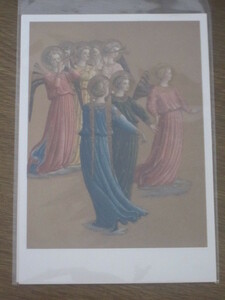 Art hand Auction Postkarte ★ Fra Angelico Angel ★ 2 christliche Malerei Weihnachtskartenbild, Antiquität, Sammlung, Drucksache, Andere