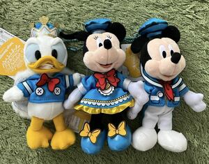 1 jpy start Disney Land soft toy badge Pal pa Roo The Mickey minnie Donald 