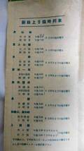 「新緑案内」　東京鉄道局　昭和１２年　路線図・時刻表_画像5