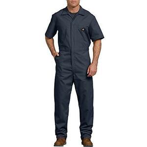 新品タグ付き Sサイズ ダークネイビー Dickies Short-sleeve Coverall ディッキーズ カバーオール 半袖 半袖つなぎ 男女兼用