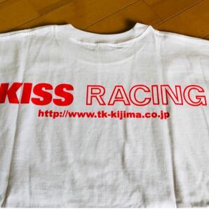 KISS RACING プリントTシャツ サイズＬの画像5