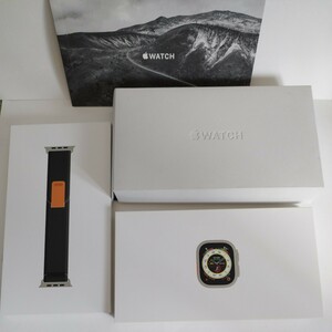 [ новый товар нераспечатанный ] Apple часы Apple Watch Ultra GPS+Cellular модель 49mm MQFX3J/A