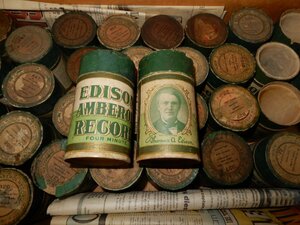 *EDISON *ejison gramophone for jpy tube cylinder . cover attaching case *1 piece. in the price ..* cylinder . case. title is mismatch 