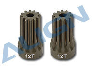 ☆T-REXパーツ ☆ 【H60168T】 ピニオンギア 12T/M0.7/Φ5