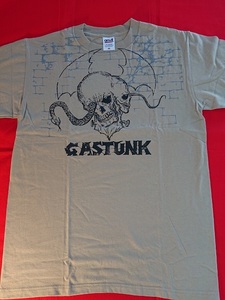 【GASTUNK LIVE物販.新品】GASTUNK/ガスタンクTシャツ/GISM.ギズム.GAUZE.OUTO.LIP CREAM.COMES.ZOUO.EXECUTE.SWANKYS.SYSTEMATIC DEATH.