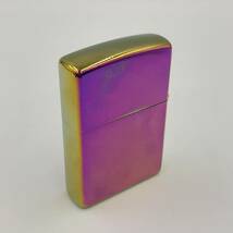 4.3NB-E1383★ZIPPO★TITANIUM PLATING ジッポ ジッポー 2021年製 オイルライター lighter 喫煙具 DA9/DE0_画像2