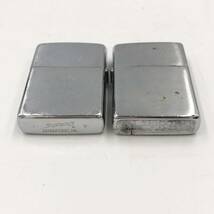 4.11KI-E1431★ZIPPO2点★1点訳アリ! ジッポ ジッポー シルバー silver 無地 オイルライター lighter 喫煙具 コレクションDA0/DB0_画像3