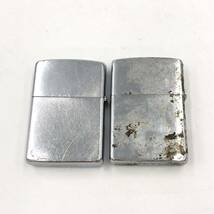 4.11KI-E1431★ZIPPO2点★1点訳アリ! ジッポ ジッポー シルバー silver 無地 オイルライター lighter 喫煙具 コレクションDA0/DB0_画像2