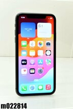 白ロム SIMフリー docomo SIMロック解除済 Apple iPhone11 64GB iOS17.4.1 ブラック MWLT2J/A 初期化済 【m022814】_画像1