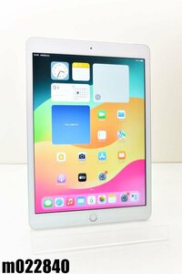 白ロム SIMフリー docomo SIMロック解除済 Apple iPad8 Wi-Fi+Cellular 32GB iPadOS17.4.1 シルバー MYMJ2J/A 初期化済 【m022840】