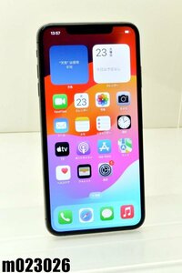 白ロム SIMフリー Apple iPhoneXS Max 256GB iOS17.4.1 スペースグレイ MT6U2J/A 初期化済 【m023026】