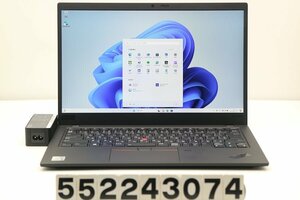 Lenovo ThinkPad X1 Carbon 8th Gen Core i5 10210U 1.6GHz/8GB/256GB(SSD)/14W/FHD(1920x1080)/Win11 【552243074】
