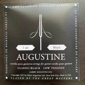 クラシックギター弦 AUGUSTINE BLACK 6弦セット