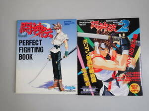 K2Cφ　闘神伝2　ゲーメストムック Vol.25　＋　パーフェクト ファイティング ブック　PERFECT FIGHTING BOOK　まとめて2冊セット