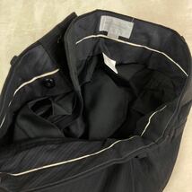 ティノラス　3ピース　スーツ　M セットアップ　黒　最高級　テーラードジャケット　2B ストライプ　ベスト　パンツ　_画像9